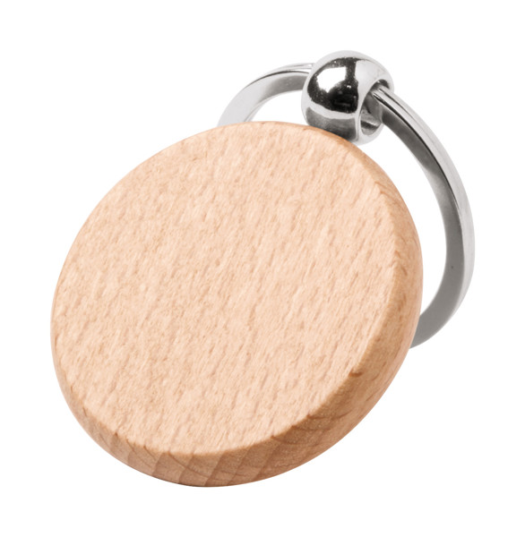 Keyring Wokke, Square - Natural / square