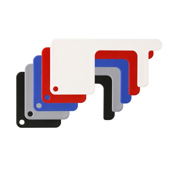 Schlüsselanhänger "Safe Contact" - Weiss