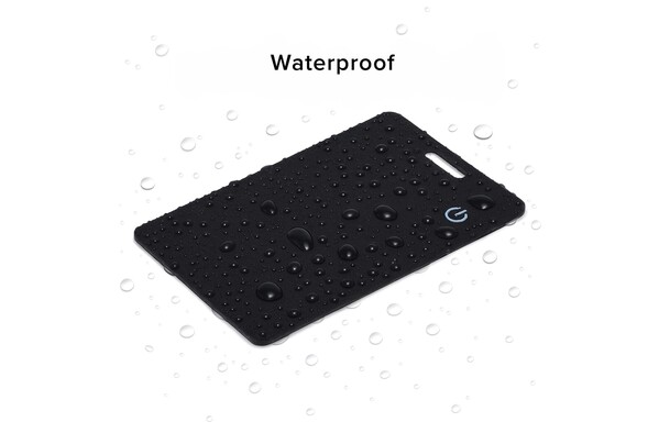 Xoopar ICE-Card Carte de suivi ultra-mince rechargeable - Blanc
