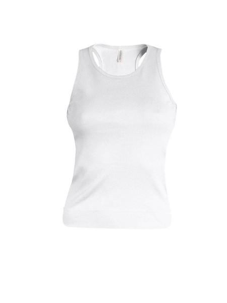 Angelina - Ladies' Vest - White / M