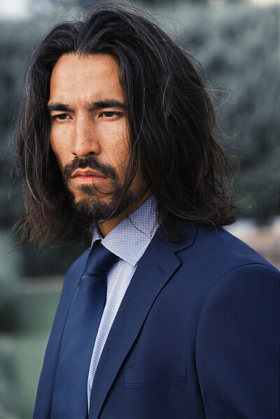 J.H&F Tie plain Brown