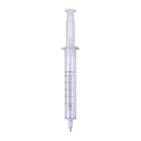 Syringe Ballpoint Pen Vicenza - Transparent