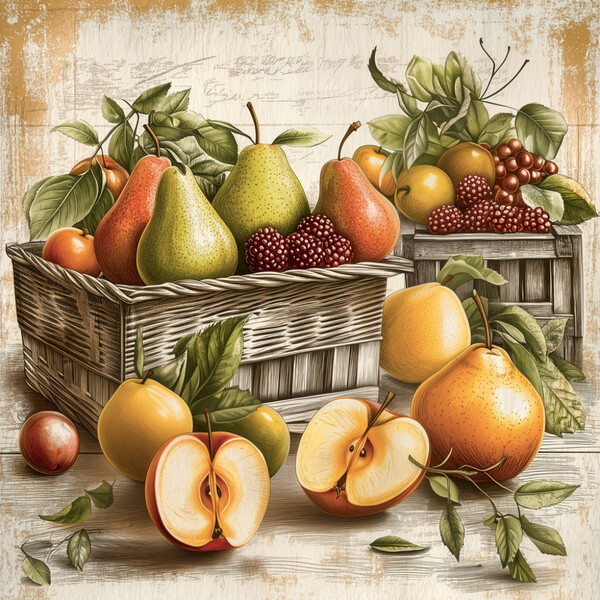 Notique Poznámkový Kalendář Farmářské Trhy 2027, Plastic Free, 30 x 30 cm