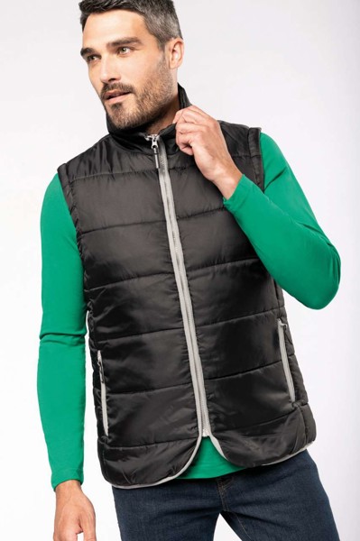 Quilted Bodywarmer - Light Royal Blue / S