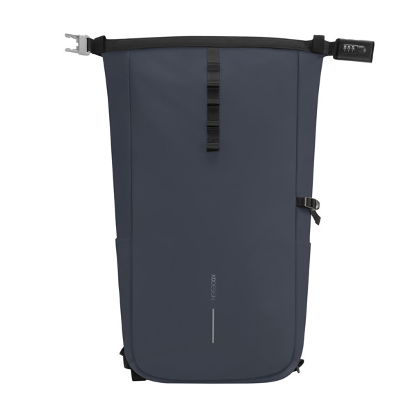 Sac à dos antivol et étanche Urban - Bleu Marine / Noir