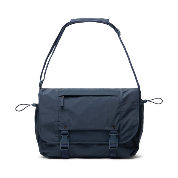 Sac messager ordinateur 15,6 pouces en nylon RCS KENTO URBAN - Bleu Marine