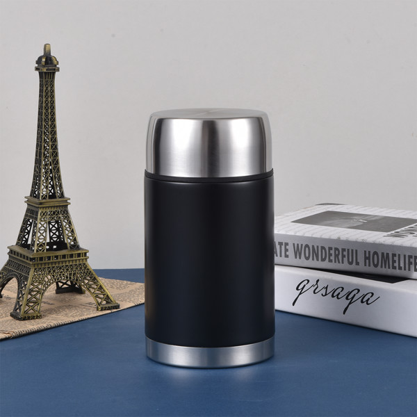 Bigger vacuum container 1000 ml - Black