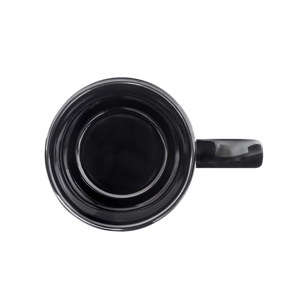 480 ml Pery ceramic mug - Black