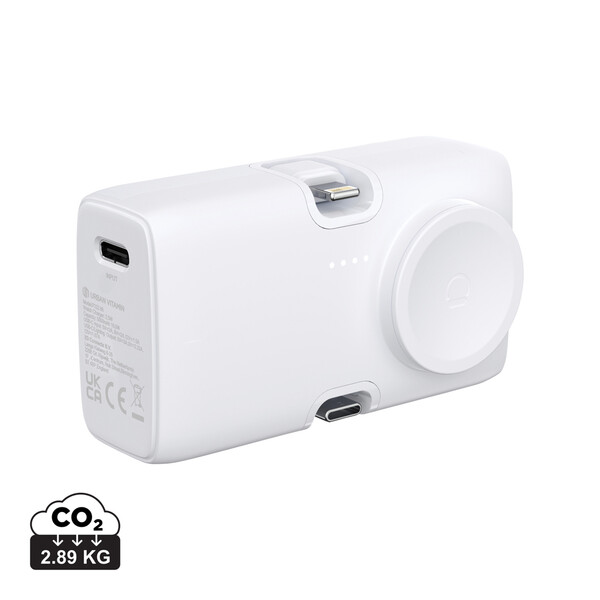 Urban Vitamin San Diego RCS rplastic 20W PD powerbank - Wit