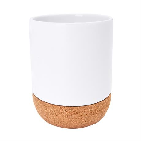 Rosella Cork Mug - White