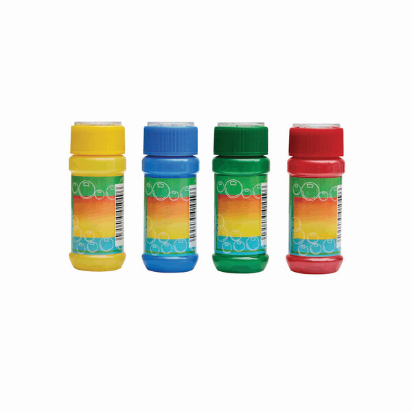 Soap bubbles, 4 colours assorted, price per piece AIR BUBBLE
