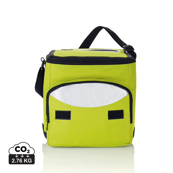 Hladilna torba Xd Collection, 600D, prostornina 13,4L - Zelena / srebrna