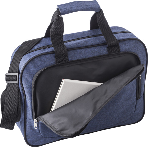 Sacoche porte-ordinateur en polyester Isolde - Grey