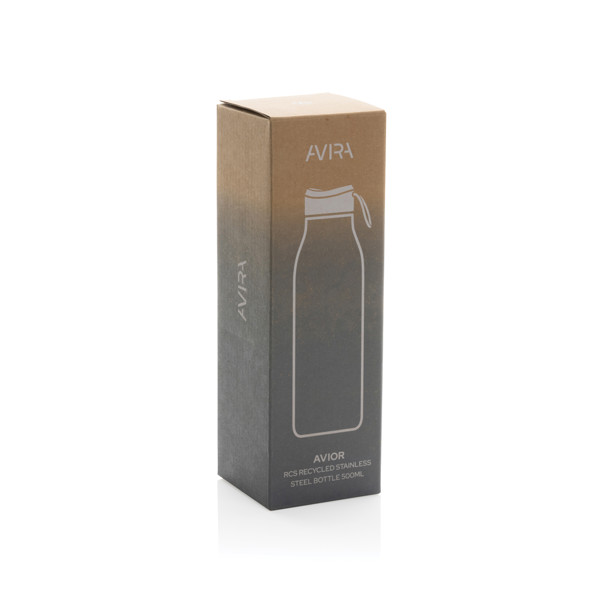 Avira Avior vacuum bottle 500 ml, recycled steel - Royal Blue
