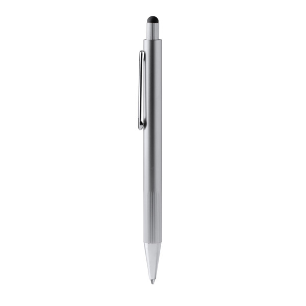 Ball Pen Garet - Silver / BLUE INK