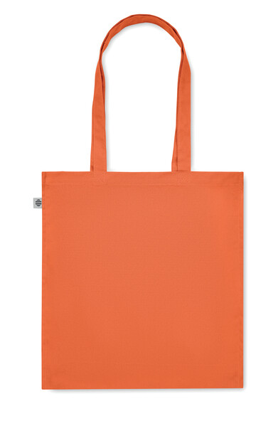 Nákupní taška z bio bavlny Bente Colour - Oranžová