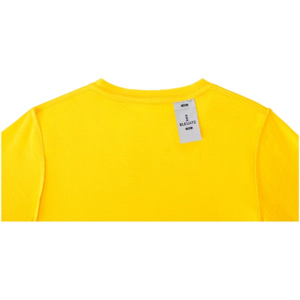 T-shirt damski z krótkim rękawem Heros - Żółty / XL