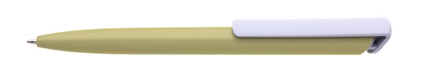 Boia Plastic Ballpoint Pen Sandy - White