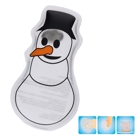 Gel Heating Pad "Snowman"
