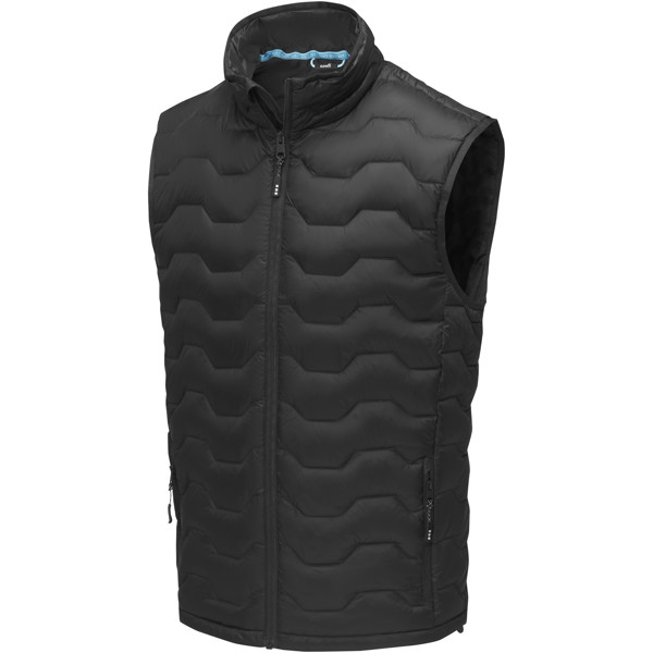 Epidote men's GRS recycled insulated down bodywarmer - Solid Black / XS