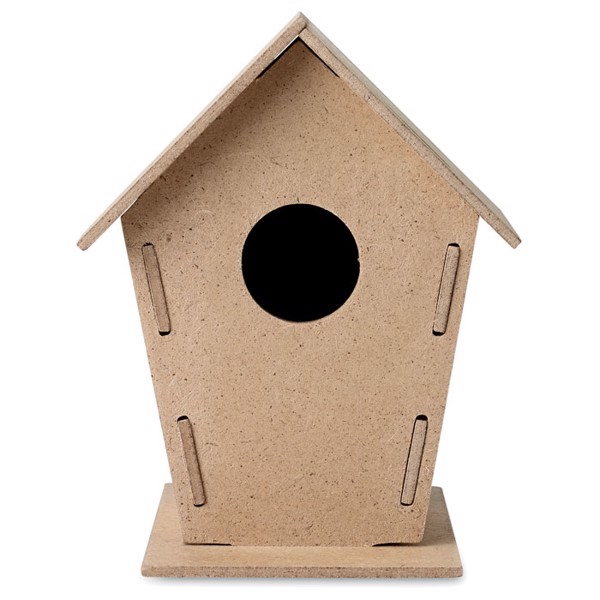 Woohouse bird house kit, MDF, 175x120 mm
