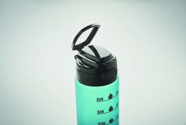 Borraccia sportiva RPET 1L Level - Turchese