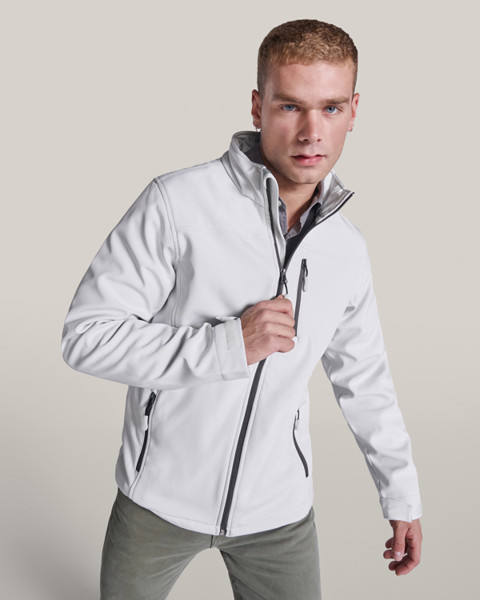 Softshell Antartida T - Blanco Perla / L