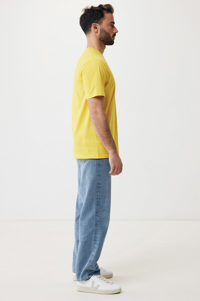 T-shirt léger en coton recyclé Iqoniq Sierra - Jaune / XS