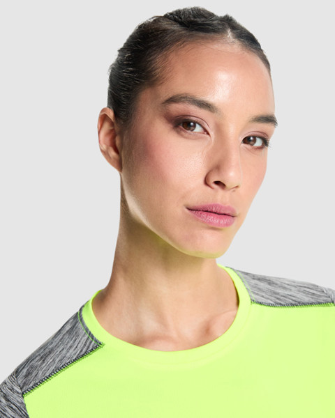 T-Shirt Zolder Woman - White/Heather Black / L