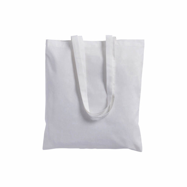 180 G/M2 Cotton Bag With Long Handles - White