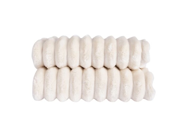 Sagaform Esther Fleece Plaid 130x170 cm - White