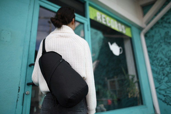 Renew AWARE™ rPET Sling Bag - Black