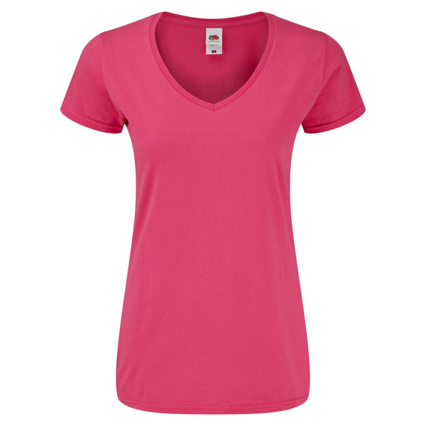 Camiseta Mujer Color Iconic V-Neck - Negro / M