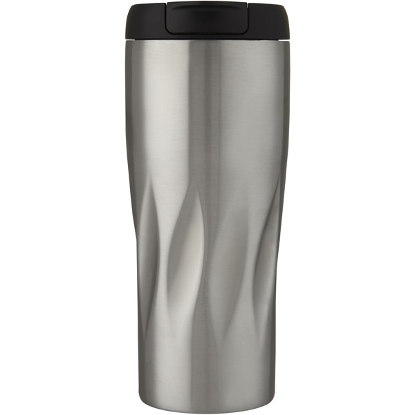Copo térmico isolado a vácuo de 450 ml em cobre "Waves" - Prateado