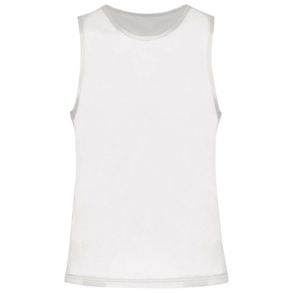 Multi-Sports Light Mesh Bib - White / S/M