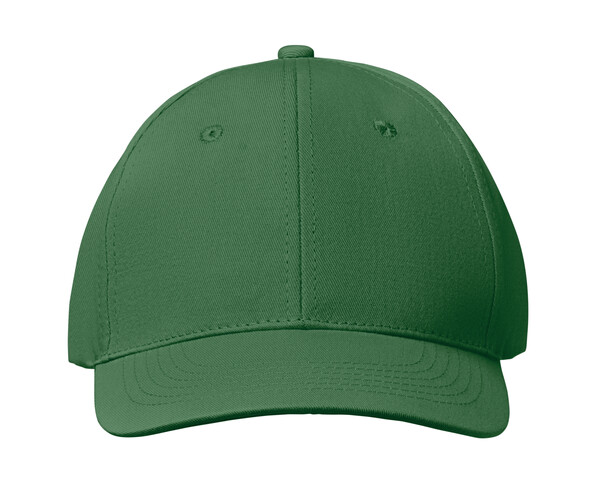 6-PANEL CZAPKA Z DASZKIEM 160 Basie Apollo - Ciemnozielony