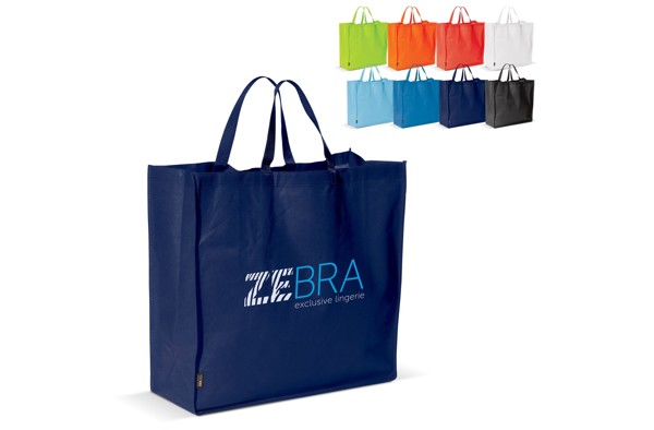Shopping bag non-woven 75g/m² - White