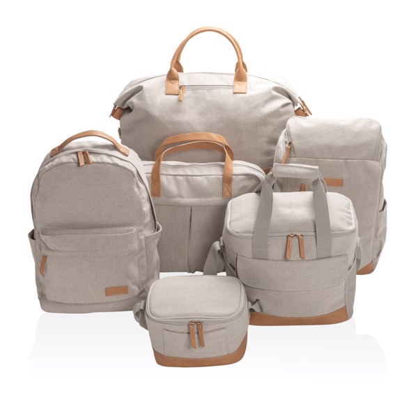 Impact AWARE backpack, recycled canvas, 14 inch - Grey