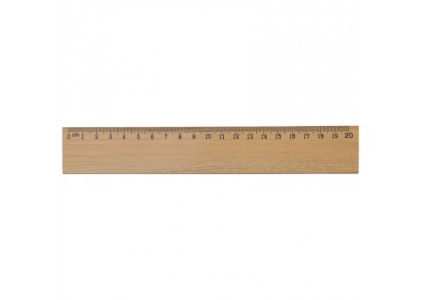 Ruler wood 20cm