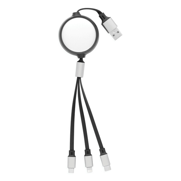 Charging Cable Retract - Black