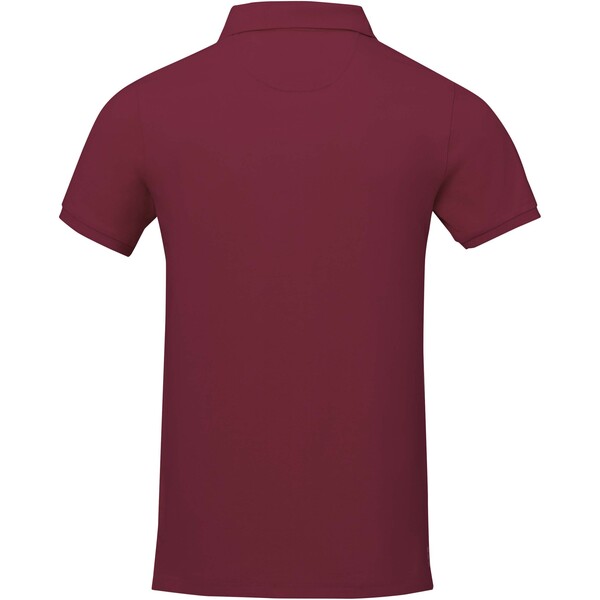 Polo de manga curta para homem de 200 g/m² Calgary - Bordô / M