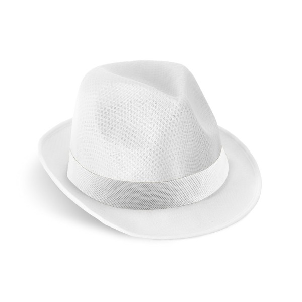 MANOLO POLI. Hat - White