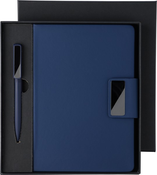 Kantoorcadeauset Roan | Gerecycled - zwart