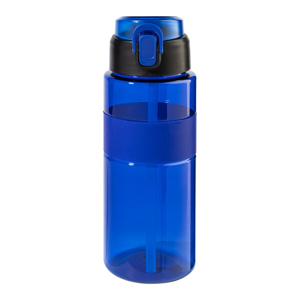 Gourde en RPET Fitgrip - Bleu