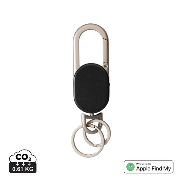 Keyfinder keychain Apple Find My, USB-C recharge