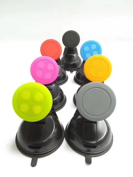 Magnetic car phone holder
