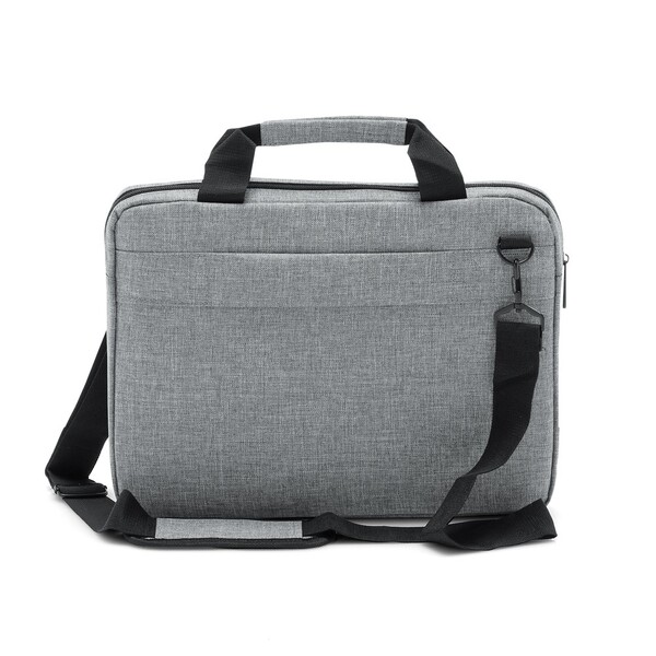 GRAPHS LAPTOP. Aktovka na notebook 14'' z materiálu polyester 600D - Světle Šedá