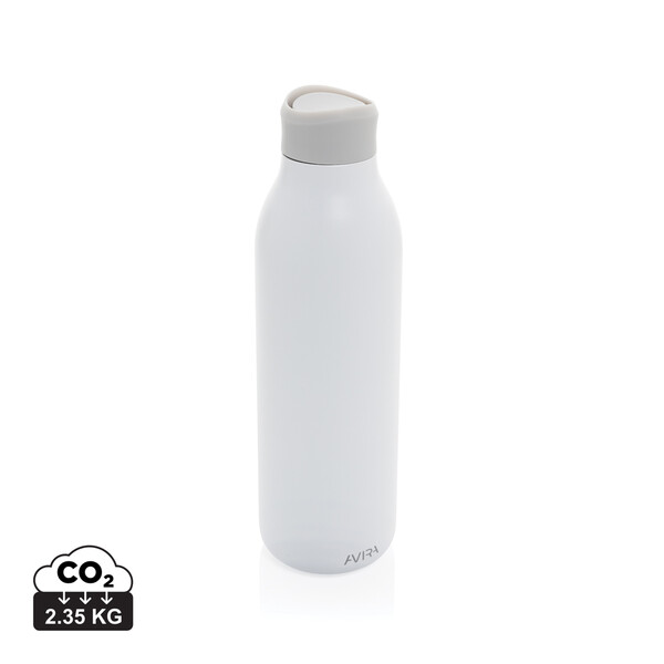 Avira Alok RCS recycled staal 360 waterfles 600ML - Wit