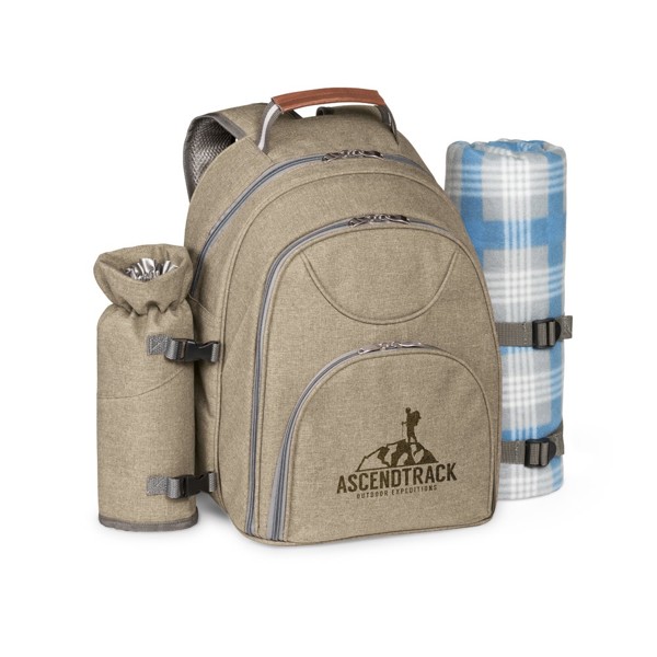 VILLA. Termální piknikový batoh z 600D, recyklovaného polyesteru s vysokou hustotou