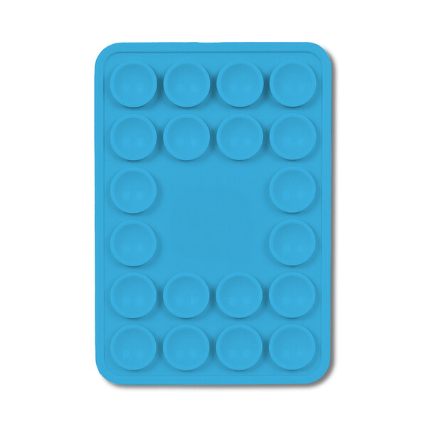 Selfie suction adhesive phone case - Fresh Blue